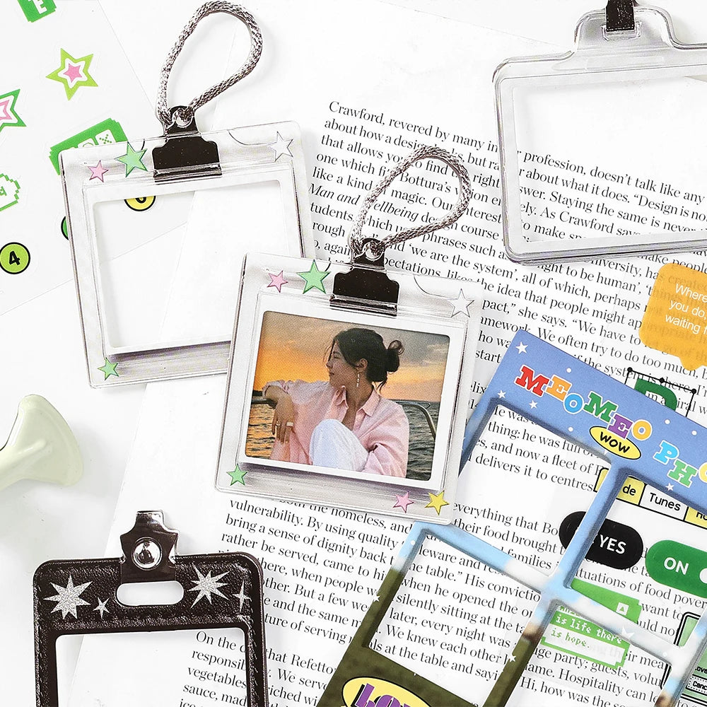 15pcs Kawaii Ins Electronic Memory Stickers Material Pack DIY Diary