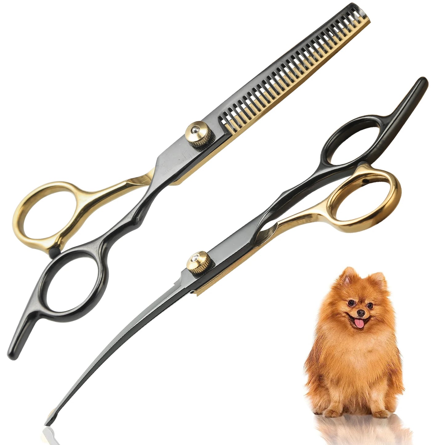 Professional Pet Grooming Scissors Stainless Steel  - Right Hand