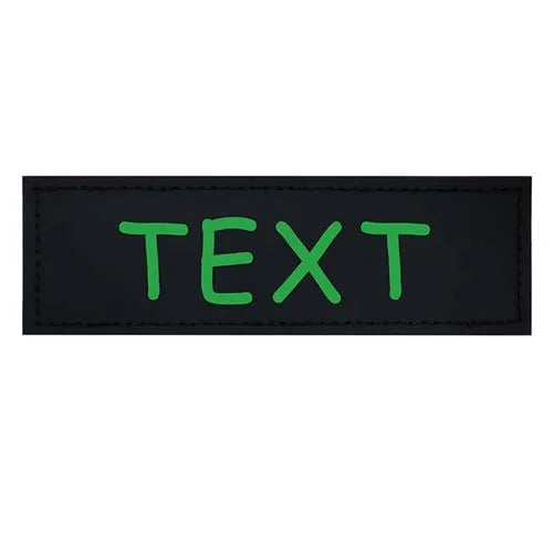 2 PCS Personalized Dog Name Labels Colorful Pattern Pet Harness Custom