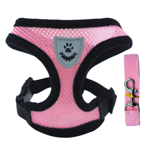 Hot summer small dog pet chest and back breathable dog chest and back