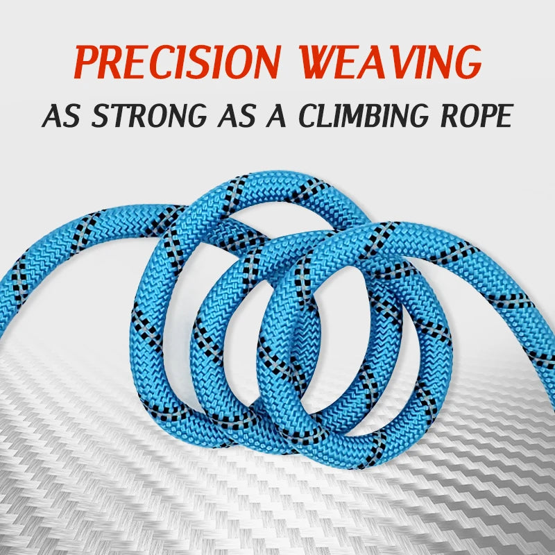 CAWAYI KENNEL Reflective Nylon Leashes Pet Dogs Chain Traction Rope