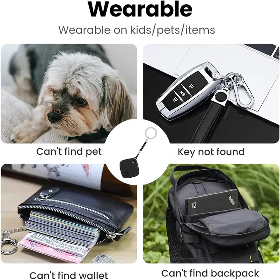 IOS Android Smart Tag GPS Tracker Global Locator Bluetooth Anti-Lost