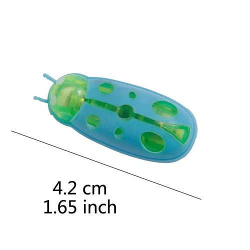 Funny Electric Bugs Catnip Toy Automatic Tunnel Mini Robot Bug