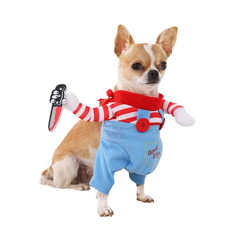 Cute Funny Dog Clothes Halloween Pet Costume For Small Big Dogs Cats