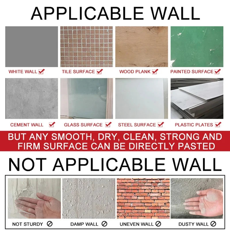10m/Roll 3D Wall Trim Line Skirting Border Self Adhesive Waterproof