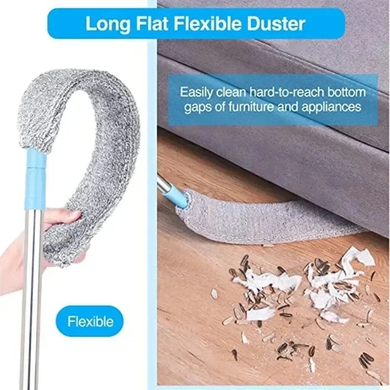Long Handle Mop Telescopic Microfiber Duster Brush Gap Dust for
