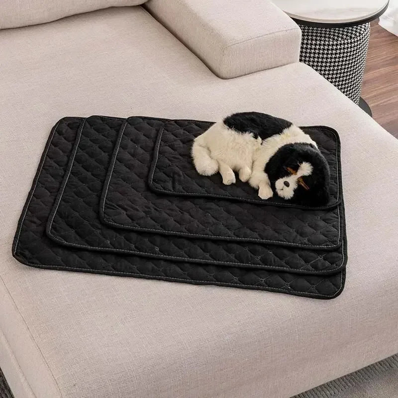 Waterproof Pet Bed Mat Reusable Dog Diaper Cover Washable Sofa Cover