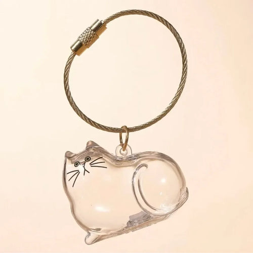Transparent Dog Hair Storage Container Adorable Pet Keepsake Capsule