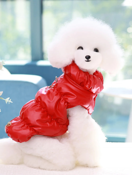 Dog Jacket For Autumn/Winter, Pet Coat, 3-Layer Thick Warm Outerwear,