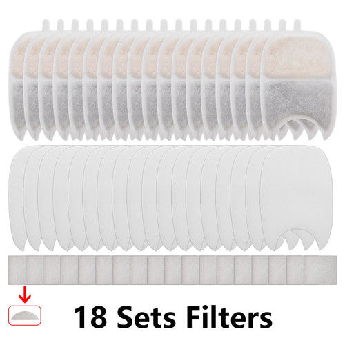 6/12/18/24pcs Pet Water Dispenser Filter Cat Water Fountain Filter