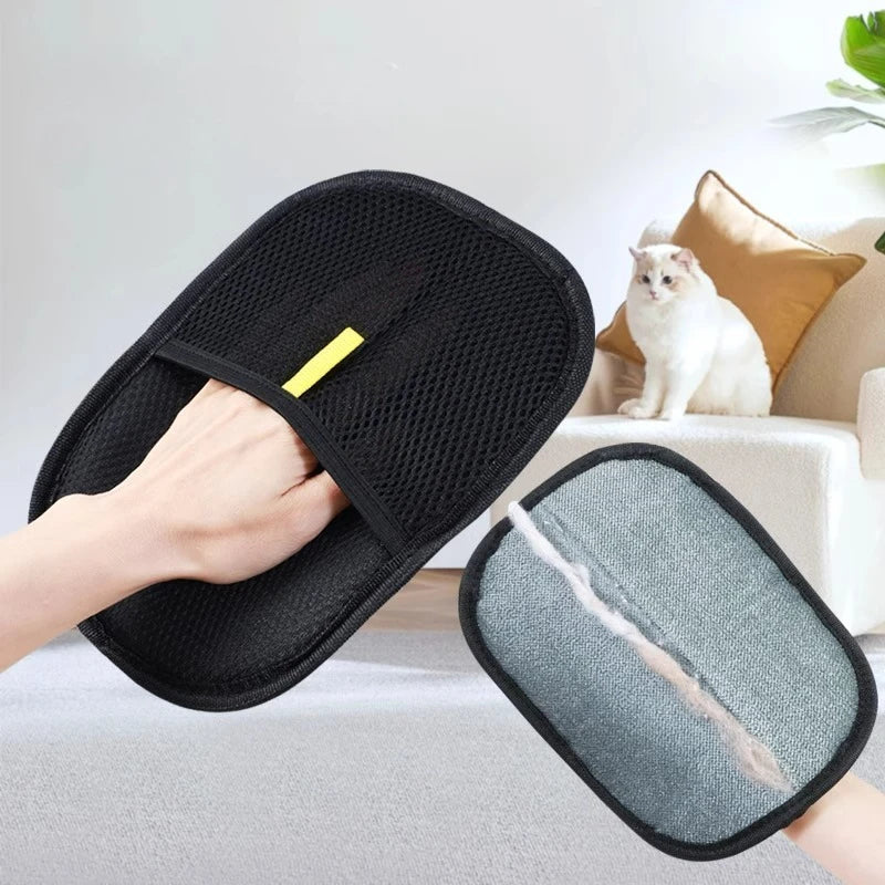 Pet Hair Remover Portable Washable Clothes Hair Dehairing Gloves Pet