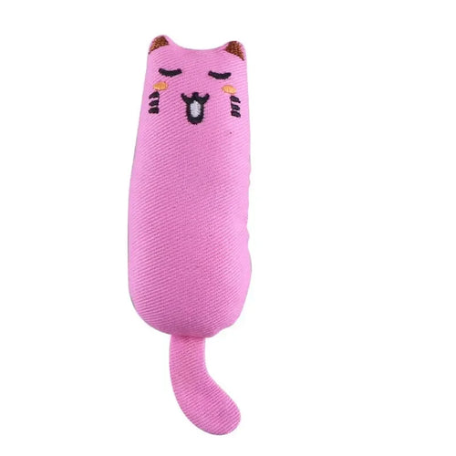 Catnip Toys Cute Thumb Plush Pillow Teeth Grinding Bite-resistant
