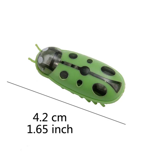 Funny Electric Bugs Catnip Toy Automatic Tunnel Mini Robot Bug