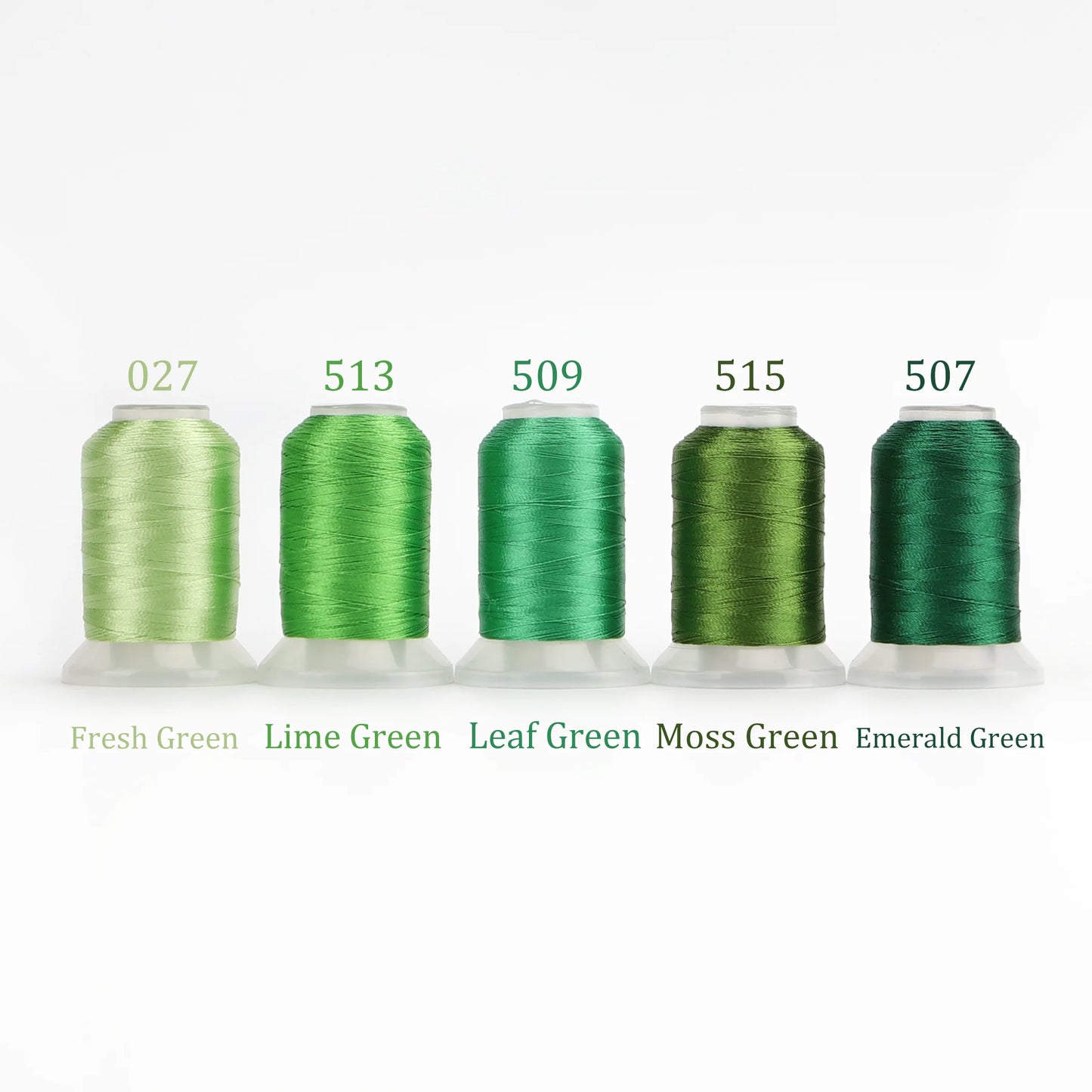 4/5 Brother Colors Set Premium Polyester Embroidery Thread 500 Meters