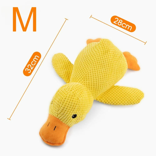 Calming Duck Toy for Dog,Soothing Plush Pet Toys with Sound Quack, Pet