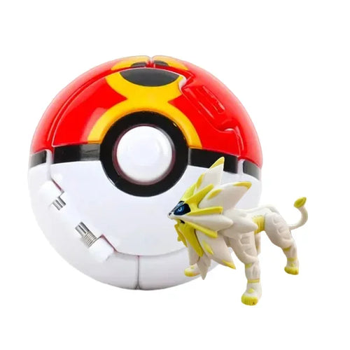 Pokeball Pokemon Figurine Elf Ball Anime Figure Cartoons Pikachu