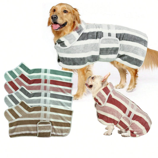 Dog Towel Pet Bathrobe, Fully Wrapped and Quick Drying, pet Quick