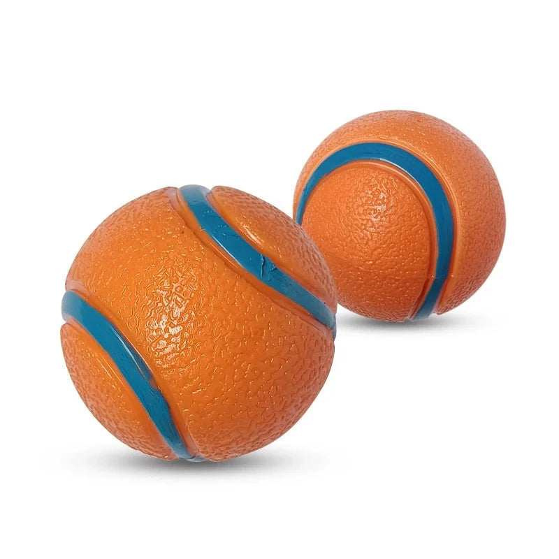 Tough Dog Toy Ball Chew Proof Elastic Jumping Fetch Ball for Large