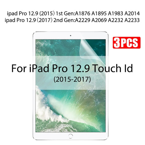 3Pcs Paper Feel Like Screen Protector For ipad Air 11 Pro 13 2024