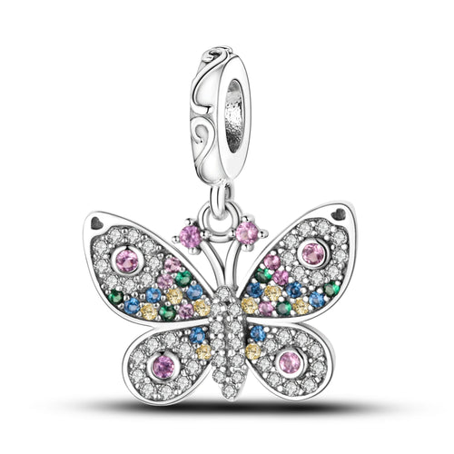 Silver Plated Travel Sunflower Lucky Charms Fit Original Pandora