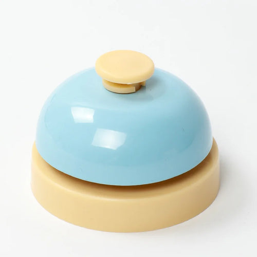 Table Order Bell Multi Color Handbell for Restaurant Kitchen Bar