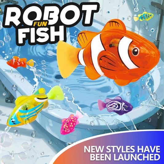 New style Children Electronic Fish Summer Bath Toys Pet Toys Swimming