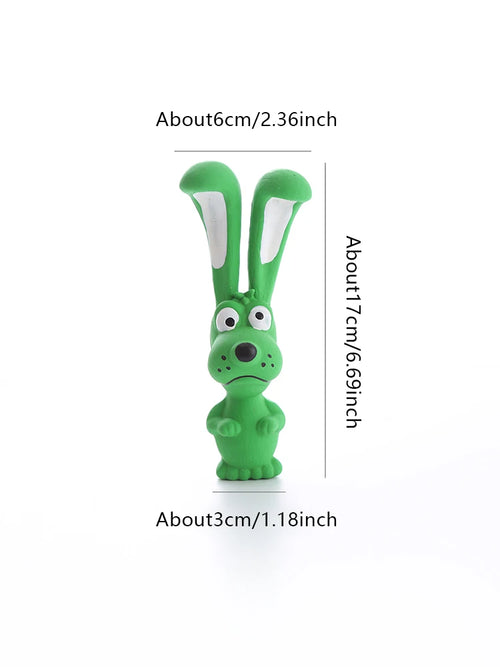 Dog toy Naughty rabbit dog latex chew toy