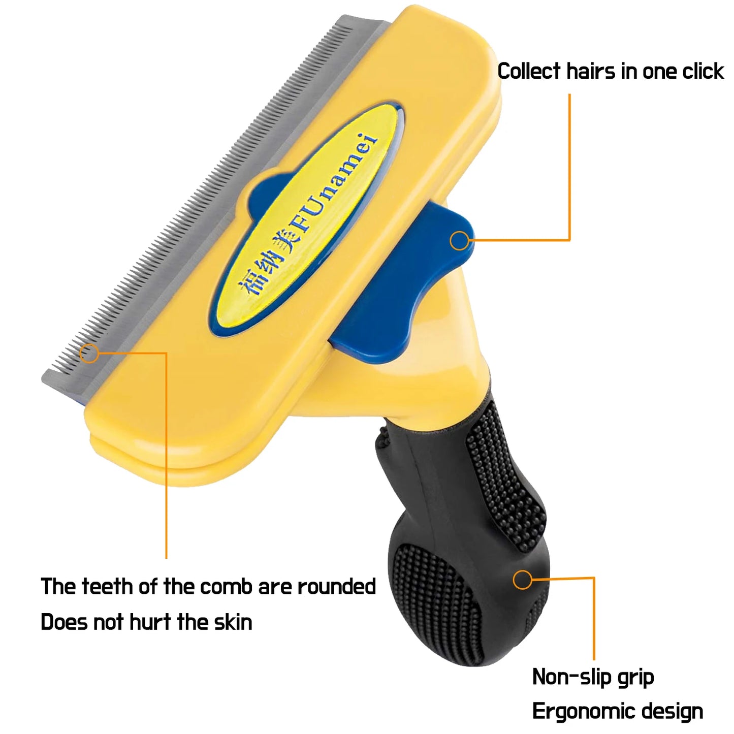 Dog Brush Grooming Accessories Pet Hair Knotting Remover Large Dogs