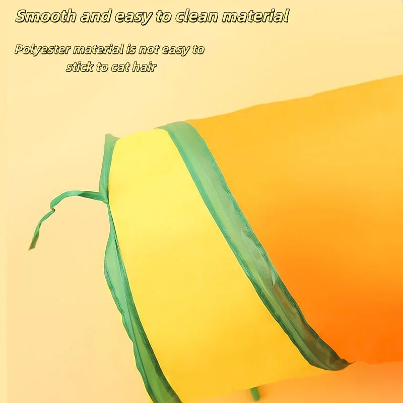 Hot Foldable Cat Tunnel Tube Interactive Fun Kitty Training Toy