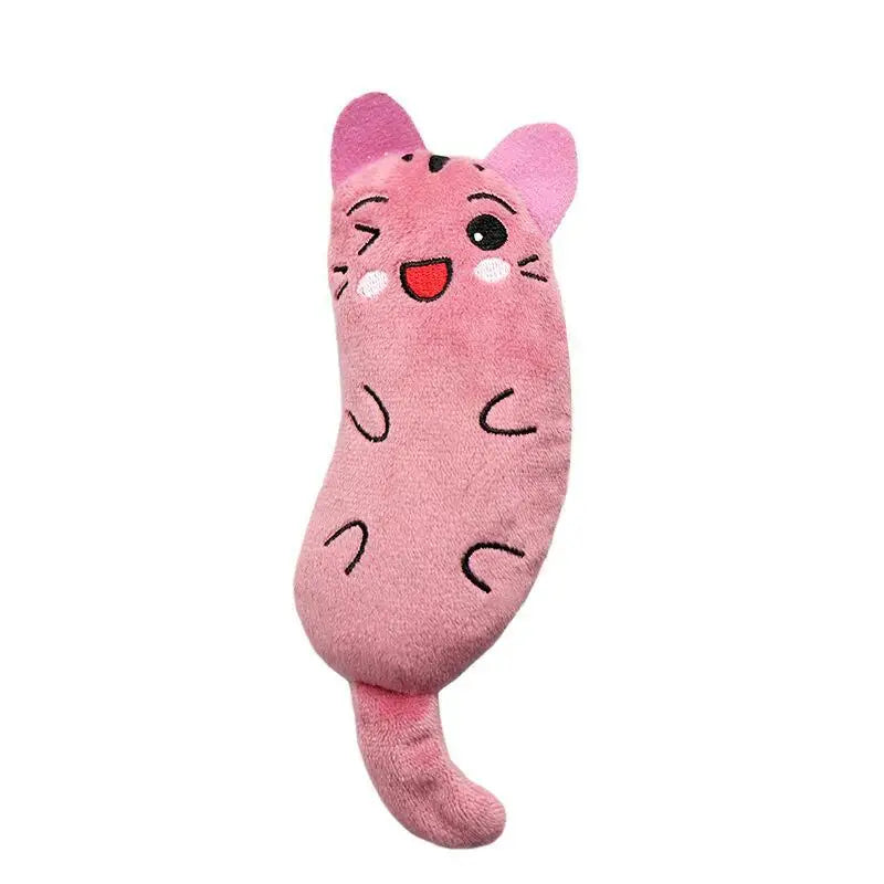 Funny Pet Plush Embroidery Catnip Toy Cat Expressive Mouse Toys