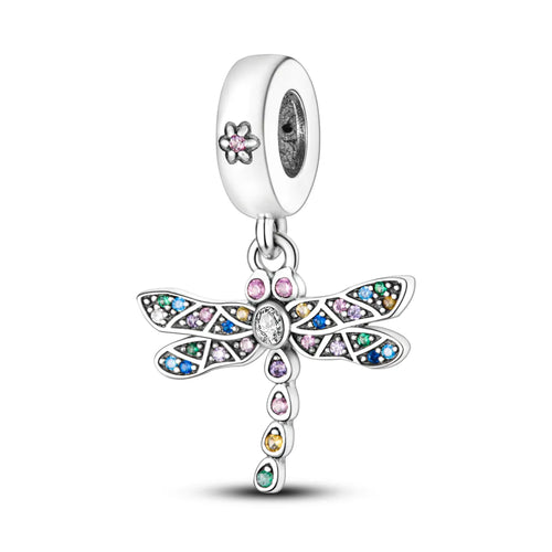 Silver Plated Travel Sunflower Lucky Charms Fit Original Pandora