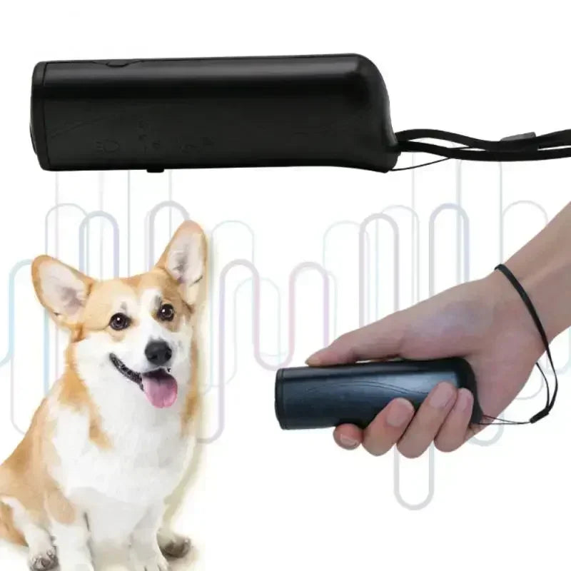 New Ultrasonic Pet Dog Repeller Anti Barking Stop Bark Training Device