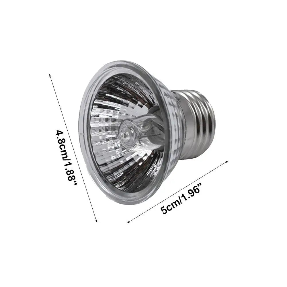 25/50/75W UVA+UVB Reptile Lamp Bulb Turtle Basking UV Light Bulbs