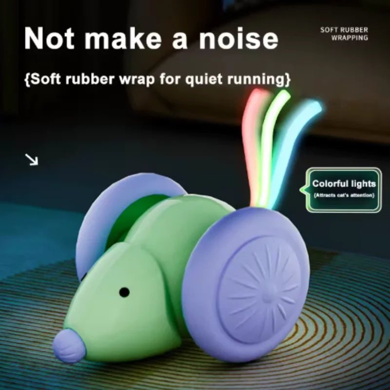 Electric Cat Toys Running Cars Mice Interactive Teasing Tools for Cat
