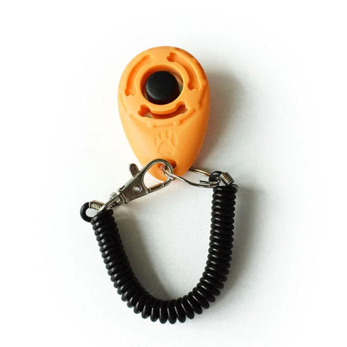 Dog Training Clicker Pet Cat Plastic New Dogs Click Trainer Aid Tools