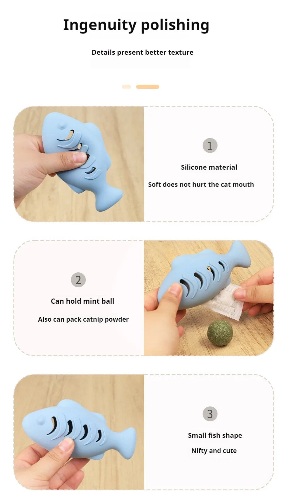 cat toys, self fun, cat mint, bite resistant, teeth grinding, teasing,