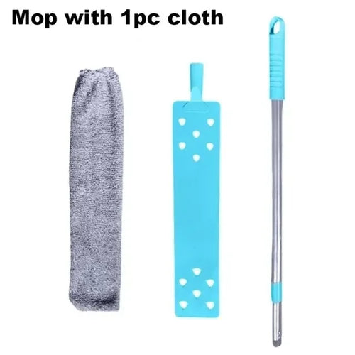 Long Handle Mop Telescopic Microfiber Duster Brush Gap Dust for
