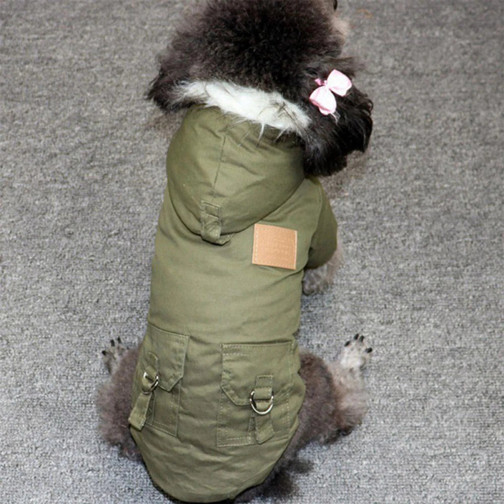 Winter Puppy Pet Dog Coat for Small Medium Dogs Thicken Warm Chihuahua