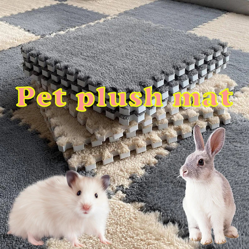 30*30cm 1-10Pcs Pet Warming Pad EVA Foam Guinea Pig Hamster Soft