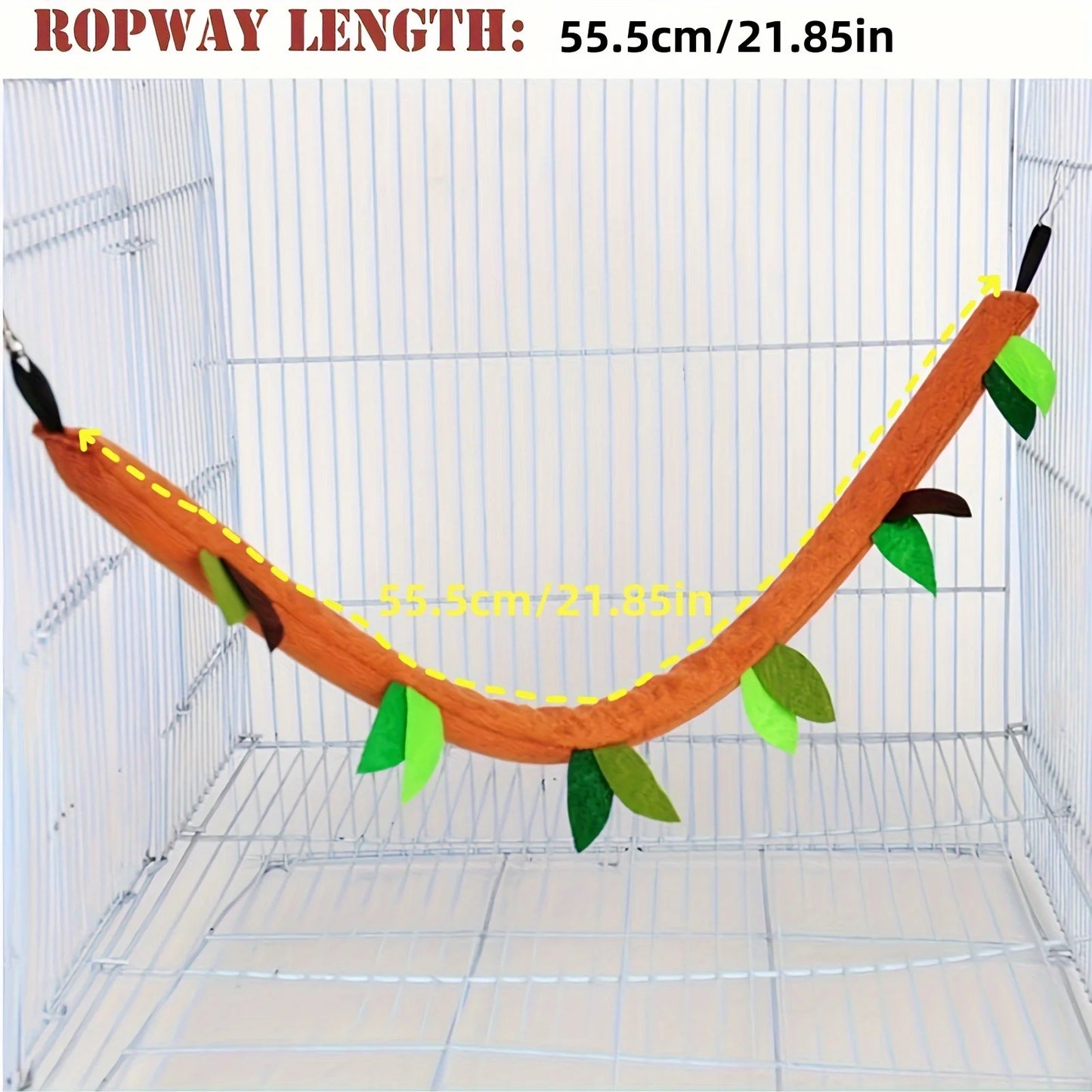 5pcs/set Plush Cotton Hamster Hammock Round Swing for Rats Rodent
