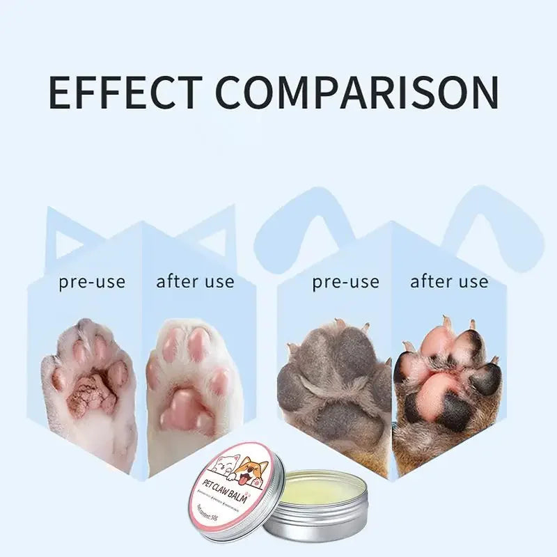 Paw Balm for Cats 50g Cat Dog Paw Protective Cream Pet Nose Protector