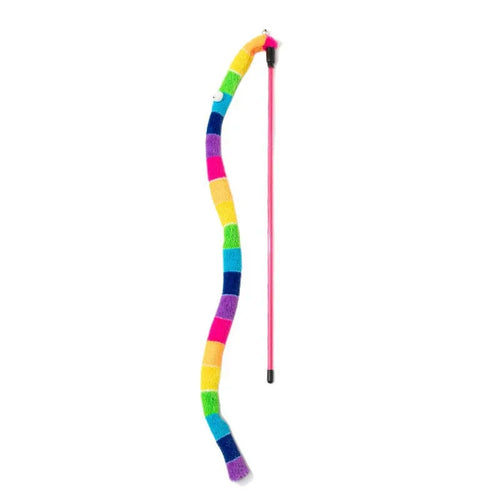 Cat Toy Caterpillar Cat Teaser Wand Cat Interactive Toys Funny