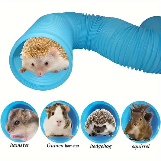 Small Pet Fun Tunel Telescopic 100cm Pipe Ferret Supplies Training