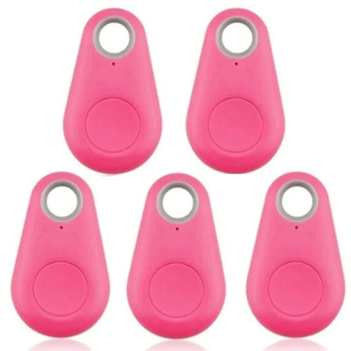 1-5pcs Mini GPS Tracker Bluetooth Tracker AntiLost Device Round Pet