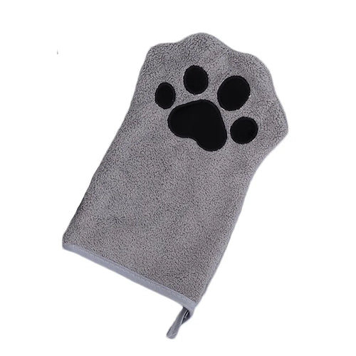 Quick-drying Dog Bath Gloves absorbent Pet Bath Towels for Small