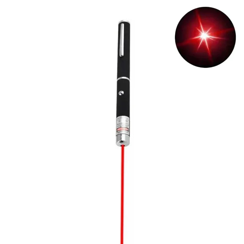 2-in-1 Mini Laser Pointer LED Pet Training Flashlight Scratching Toys