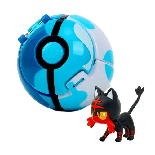 Pokemon Figure Pokeball Anime Figurines Cartoons Pikachu Charizard