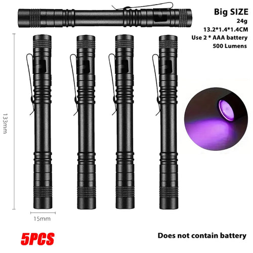 395nm UV Flashlight Ultraviolet Light,Pet Dog Cat Urine Detector