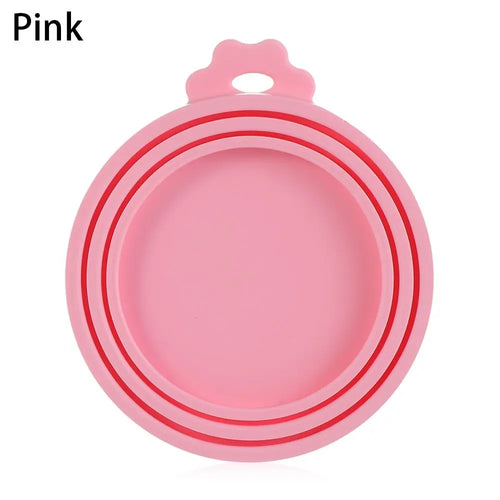 3 In 1 Silicone Canned Lid Reusable Food Tin Cover Keep Fresh Kitchen