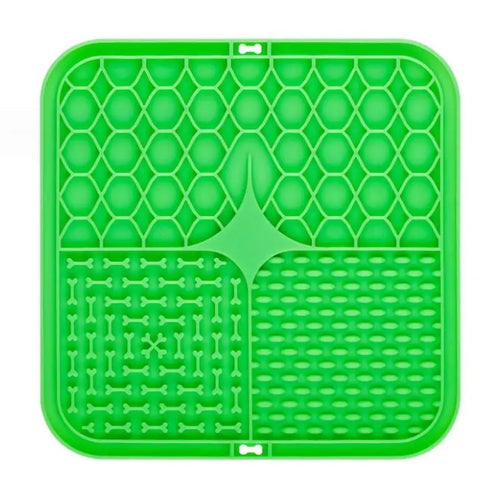 Pet Lick Silicone Mat Pet Slow Food Plate Dog Bathing Distraction
